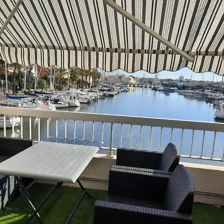 Duplex Sur Marinas Cap D'agde Apartamento
